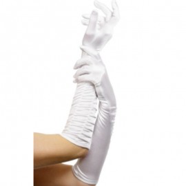 Rukavice nařasené bílé