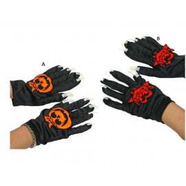 Rukavice krátké s nehty