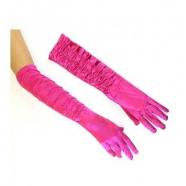 Rukavice nařasené růžové