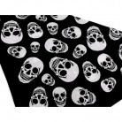 Bavlněný šátek 70x70 cm lebky č.1