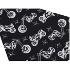 Bavlněný šátek motorky 70x70 cm