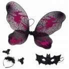 Čarodějnický karneval set s křídly
