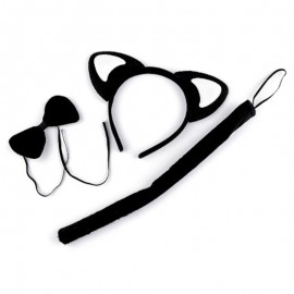 Set na karneval černo-bílá kočička