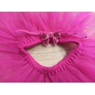 Sukýnka s čelenkou růžovo-červená