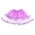 Karnevalová sukýnka dětská oboustranná 5 fialová lila
