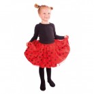 Dětský kostým tutu sukně beruška s puntíky