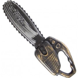 Halloweenská dekorace motorová pila