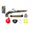 Pirátská sada - pistole a dalekohled s doplňky