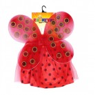 Dětský kostým beruška tutu sukně s křídly