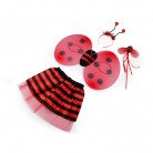 Karnevalový kostým beruška sada