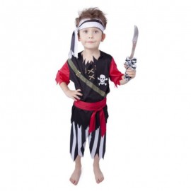 Dětský kostým pirát se šátkem (L)