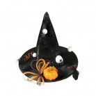 Dětský kostým tutu sukně čarodějnice / Halloween klobouk s dýní
