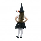Dětský kostým tutu sukně čarodějnice / Halloween klobouk s dýní