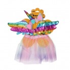 Set karneval - jednorožec duhový barevný