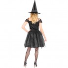 Kostým čarodějnice s pavoučím potiskem vel. L