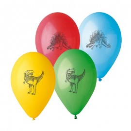 Balonek s potiskem Dinosauři