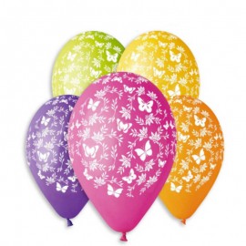 Balonek s potiskem Motýlci
