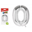 Balonek č.0 nafukovací foliový 75 cm