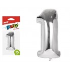 Balonek č.1 nafukovací foliový 75 cm