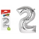 Balonek č.2 nafukovací foliový 75 cm