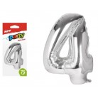 Balonek č.4 nafukovací foliový 75 cm