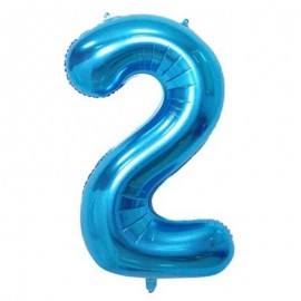 Foliový balonek 2 - modrý