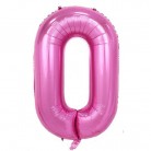 Foliový balonek 0 - růžový