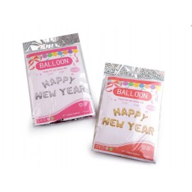 Nafukovací sada písmen HAPPY NEW YEAR