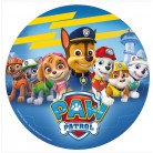 Jedlý papír Paw patrol - tlapková patrola všichni přátelé 20cm - Dekora
