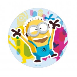 Jedlý papír na dort Mimoni 20 Cm - Dekora