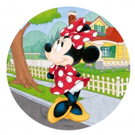 Jedlý papír roztomilá Minnie 20cm - Dekora