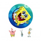 Jedlý obrázek Sponge Bob 20cm - Dekora