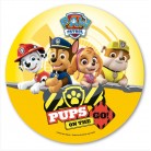 Jedlý papír Paw patrol pups on the GO! 20 cm