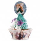 Jedlý papír zápich na dort Frozen 20 ks