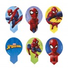 Jedlý papír zápich na dort Spiderman 20 ks