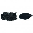 Peříčka k dekorování 3 g v sáčku - černé