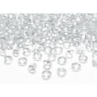Dekorační diamant průhledný 100 ks 1,2 cm