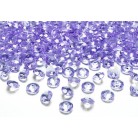Dekorační diamant světle fialový 100 ks 1,2 cm