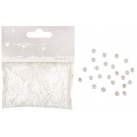 Kamínky dekorační čiré 3mm 20g