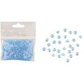 Kamínky dekorační modré 3mm 20g