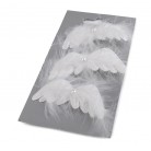 Dekorace andělská křídla s klipem 3 ks