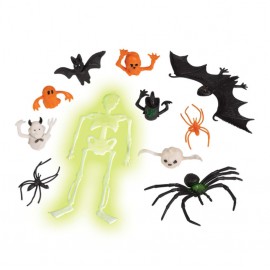 Halloweenská dekorace Mega mix - 48 ks