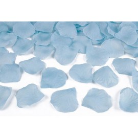 Okvětní lístky růže světle modrá 100 ks