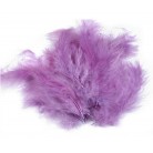 Pštrosí peří délka 9-16 cm č.19 fialová