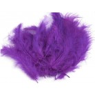 Pštrosí peří délka 9-16 cm č.4 fialová purpura