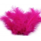 Pštrosí peří délka 9-16 cm č.21 růžová pink