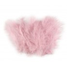 Pštrosí peří délka 9-16 cm č.37 lososová