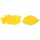 Peříčka k dekorování 3 g v sáčku - žlutá
