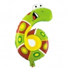 Balón foliový Had puntíky 35 cm 6 (NELZE PLNIT HELIEM)