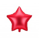 Foliový balonek hvězda červená